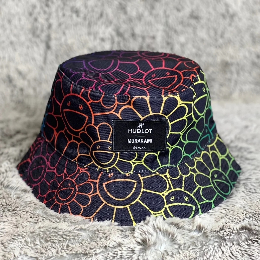 Takashi Murakami Hublot Bucket Hat Flower Kaikaikiki Supreme